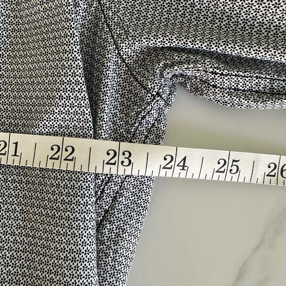 GUESS Mens Claymour Geo-Print Shirt Black/White Size XXL - Picture 4 of 8